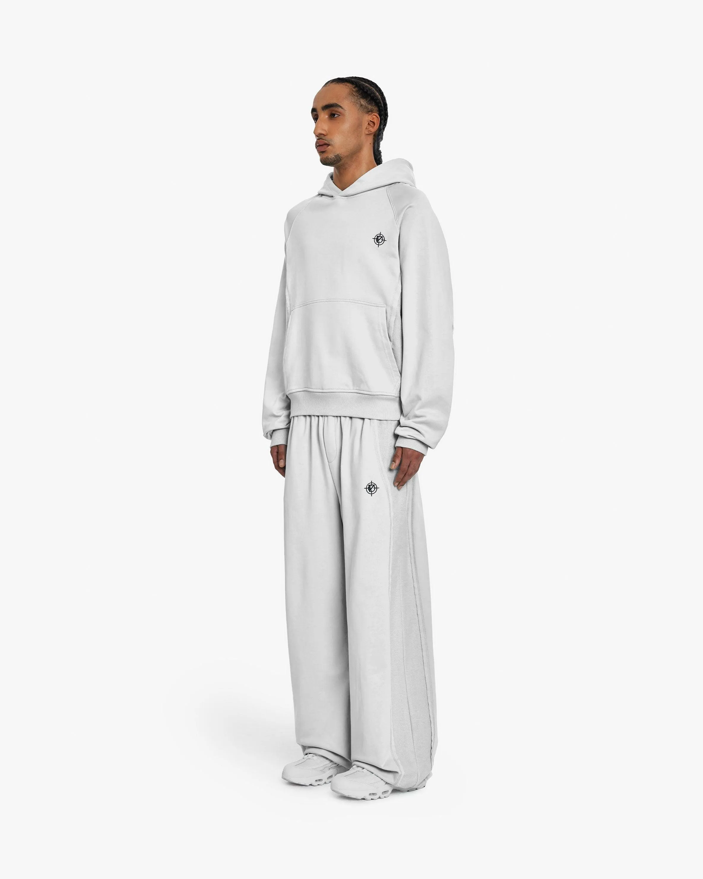 INSIDE OUT HOODIE LIGHT GREY (OLD SIZING) sold by vicinity product image thumbnail 4