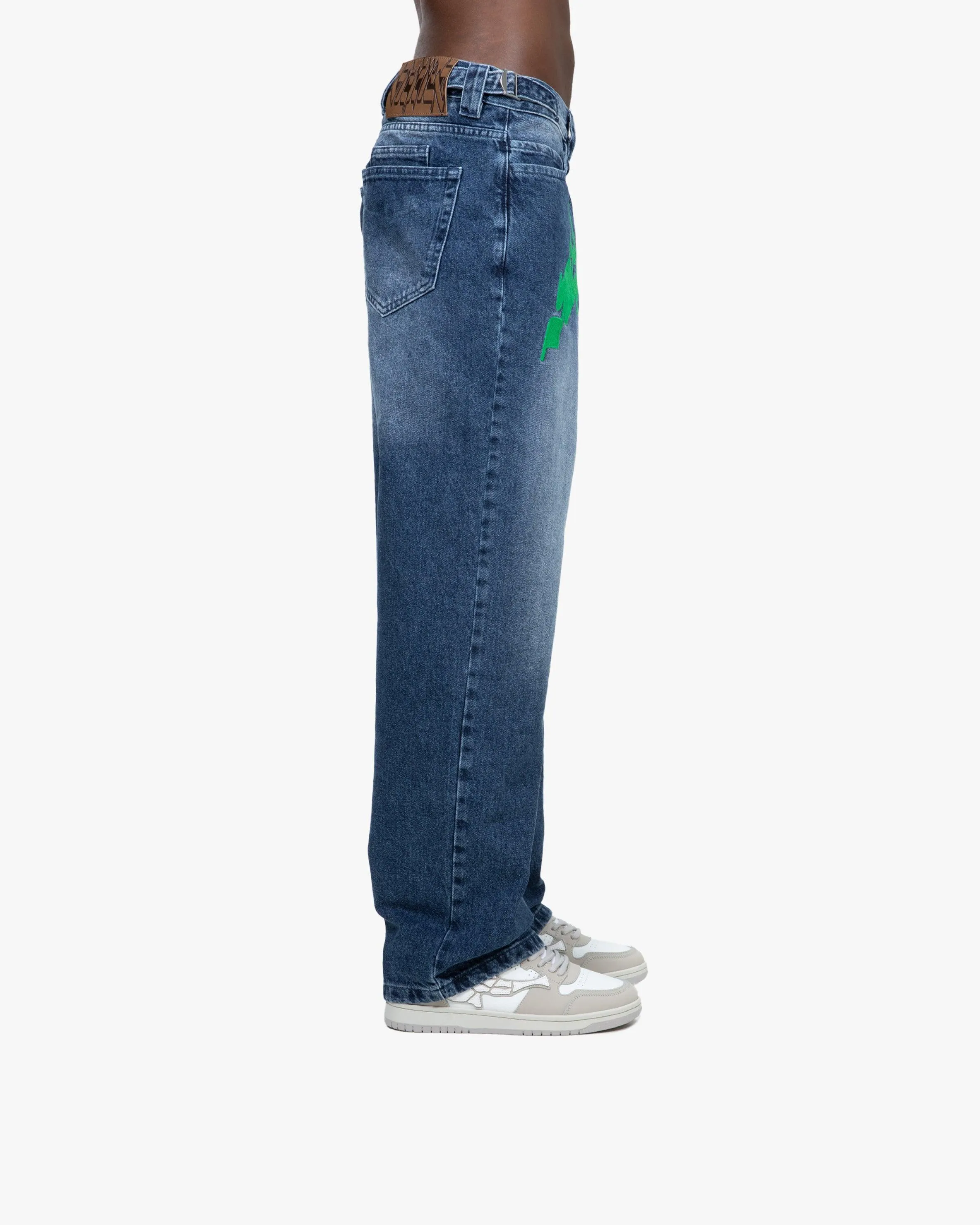MIRAGE DENIM DARK BLUE / GREEN sold by vicinity product image thumbnail 4