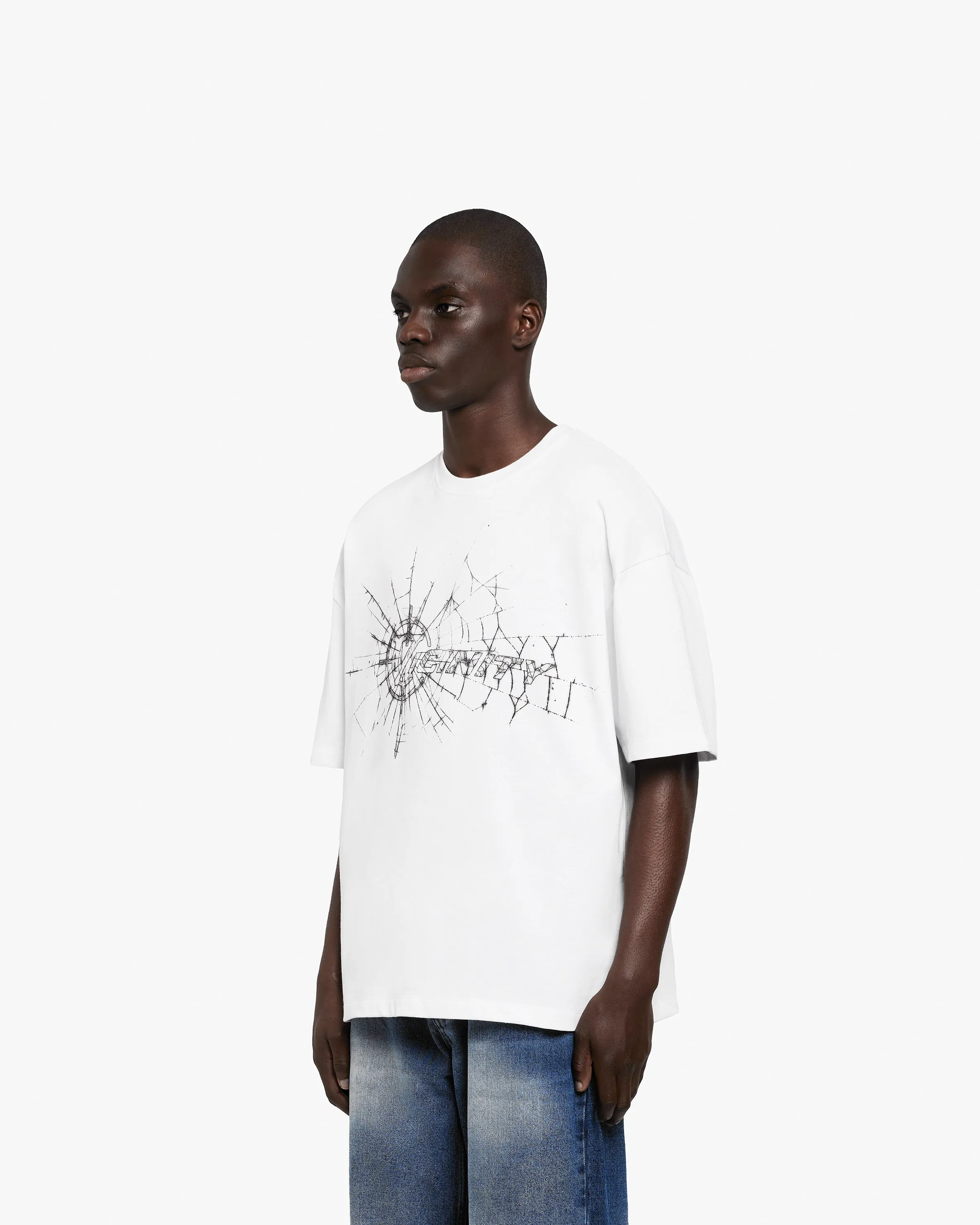 WEB LOGO TEE WHITE sold by vicinity product image thumbnail 4