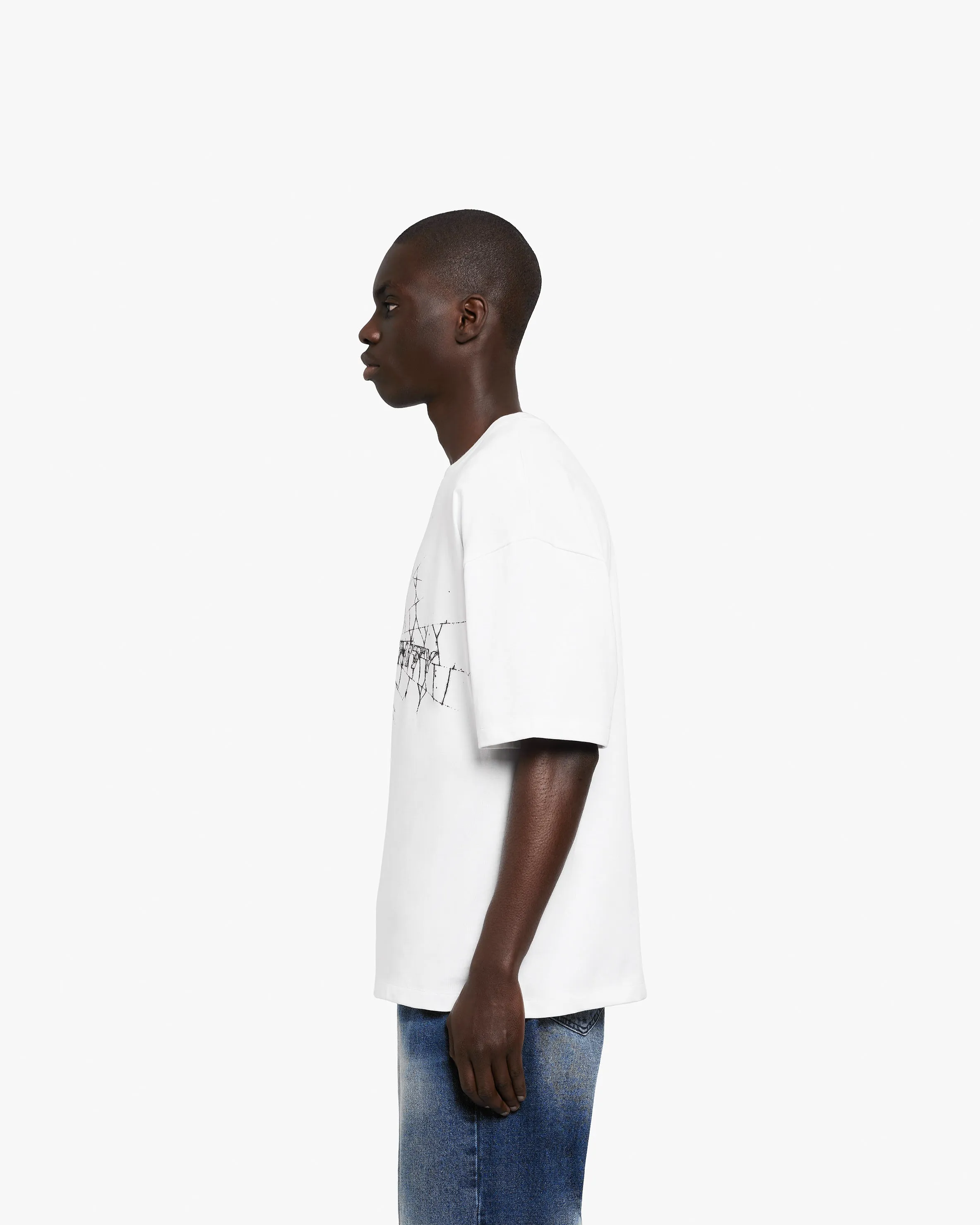 WEB LOGO TEE WHITE sold by vicinity product image thumbnail 5