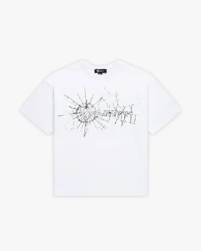 WEB LOGO TEE WHITE sold by vicinity