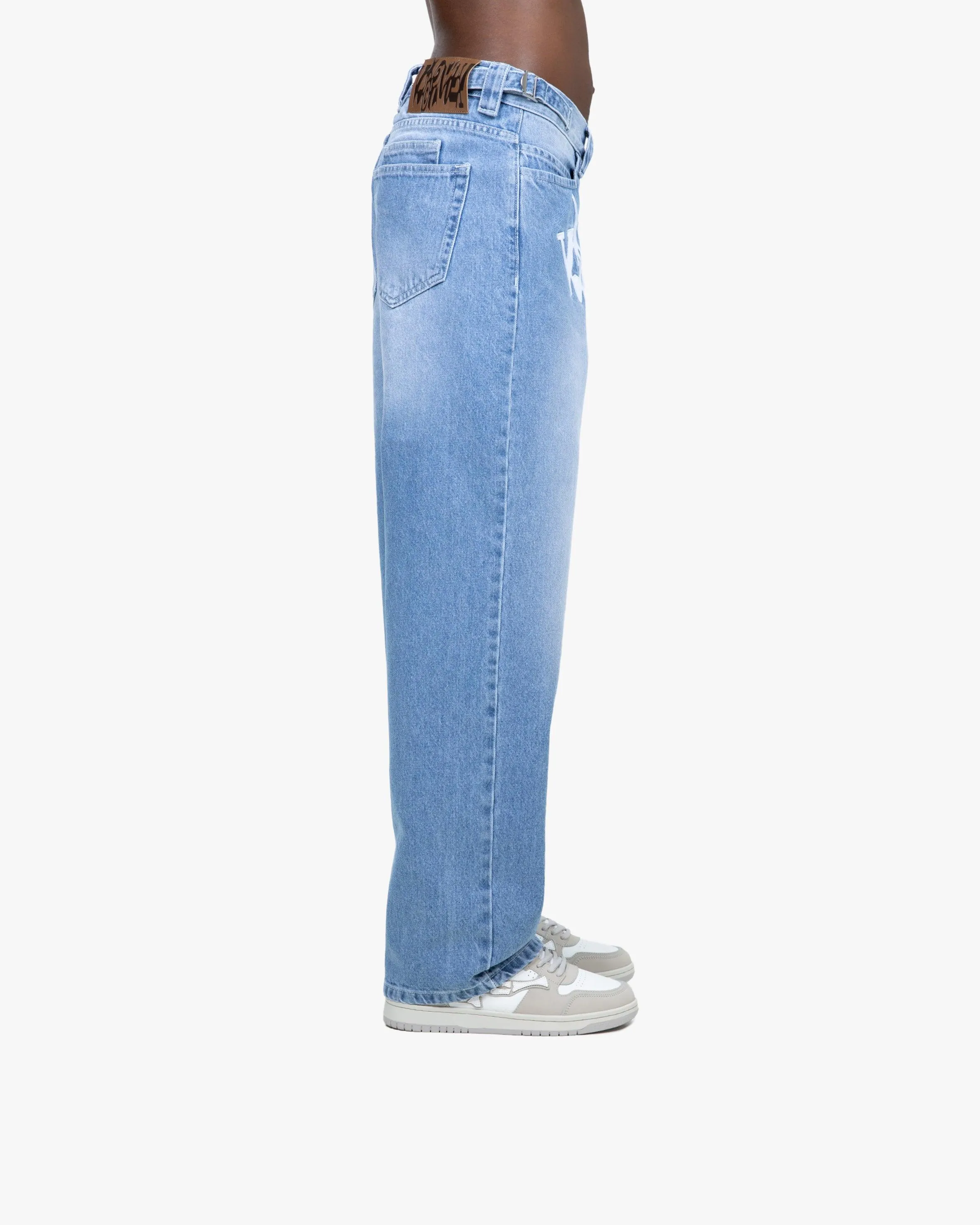 HAVOC DENIM LIGHT BLUE / WHITE sold by vicinity product image thumbnail 4