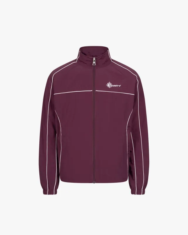 TRACK JACKET BURGUNDY sold by vicinity