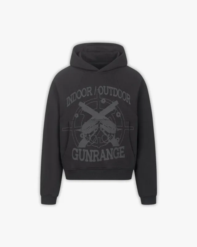 AKIMBO HOODIE BLACK made by vicinity