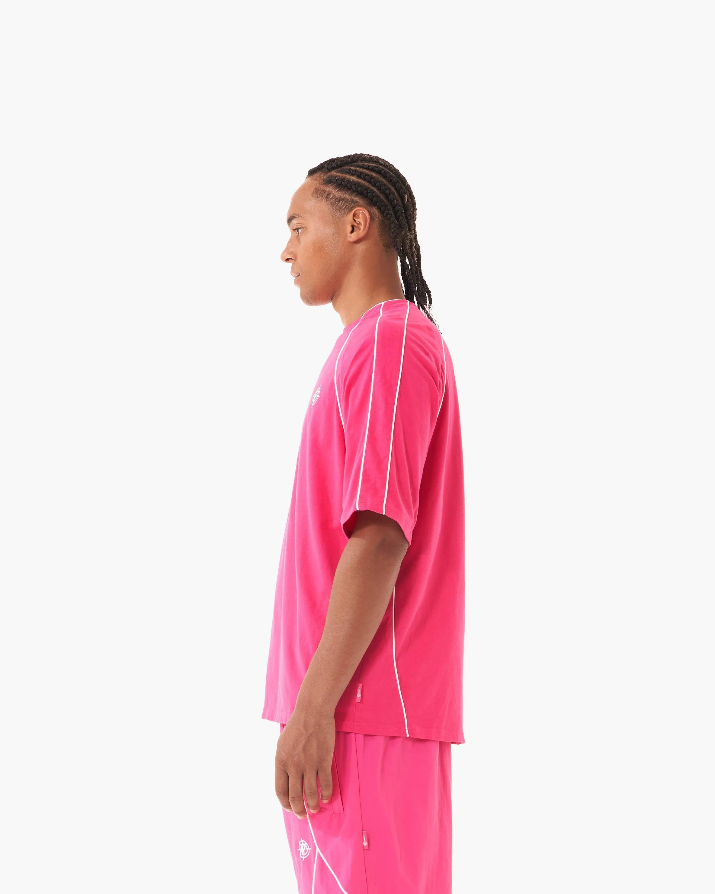 TRACK TEE PINK sold by vicinity product image thumbnail 5