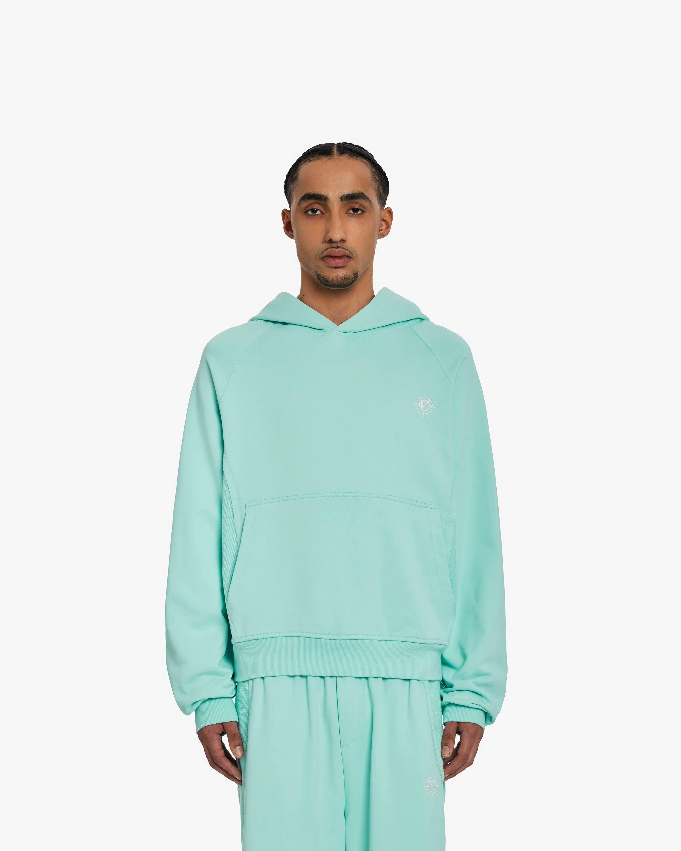 INSIDE OUT HOODIE TURQUOISE sold by vicinity product image thumbnail 2