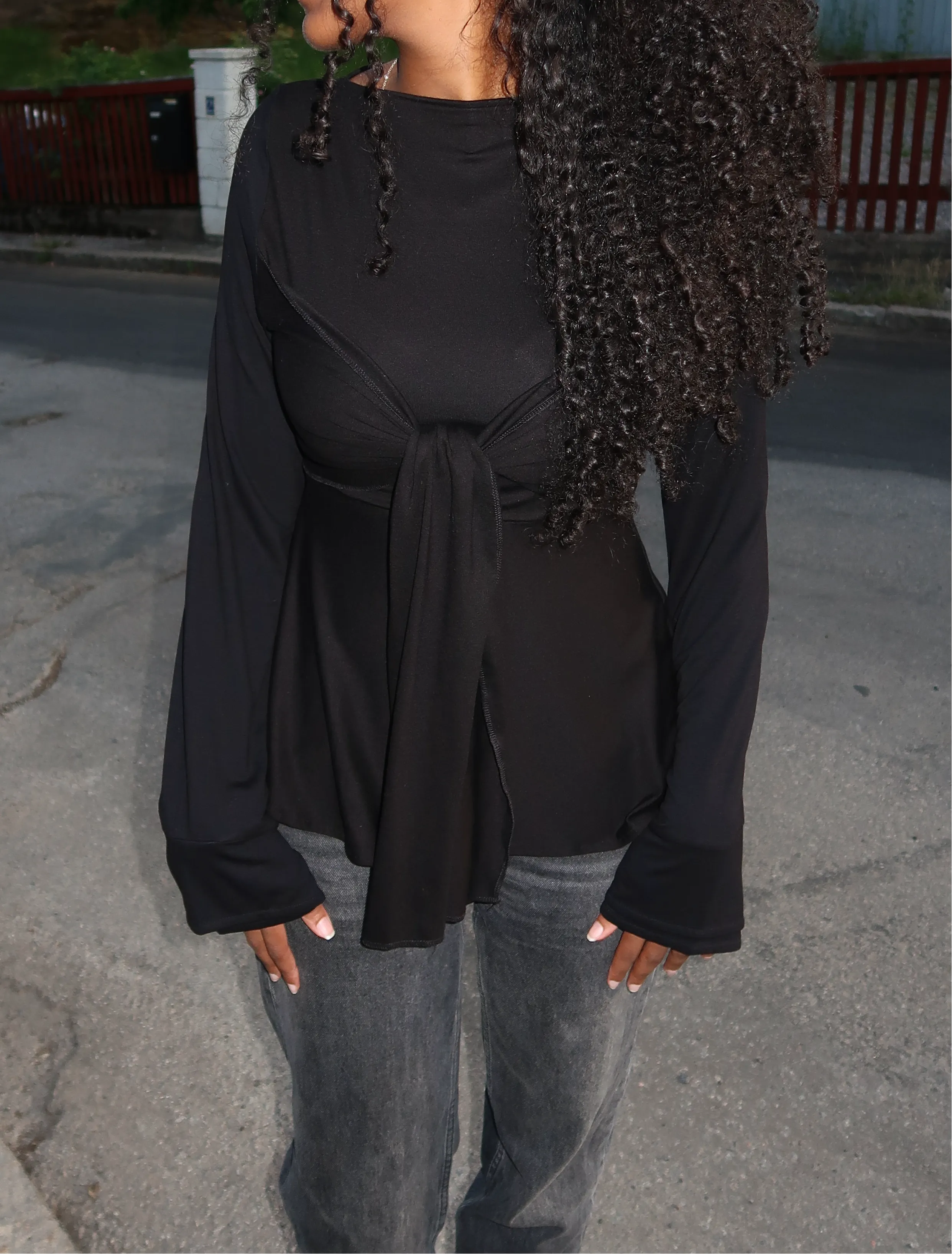 Zerah Wrap Blouse Sewing Pattern sold by liatz product image thumbnail 5