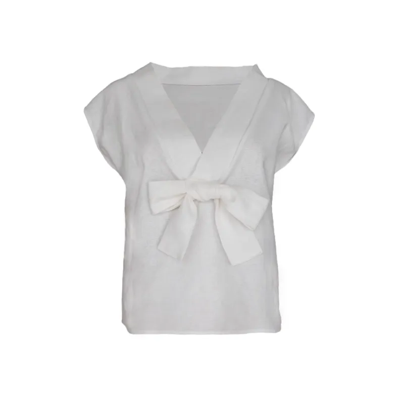 Bands Of Love Vest White sold by liatz