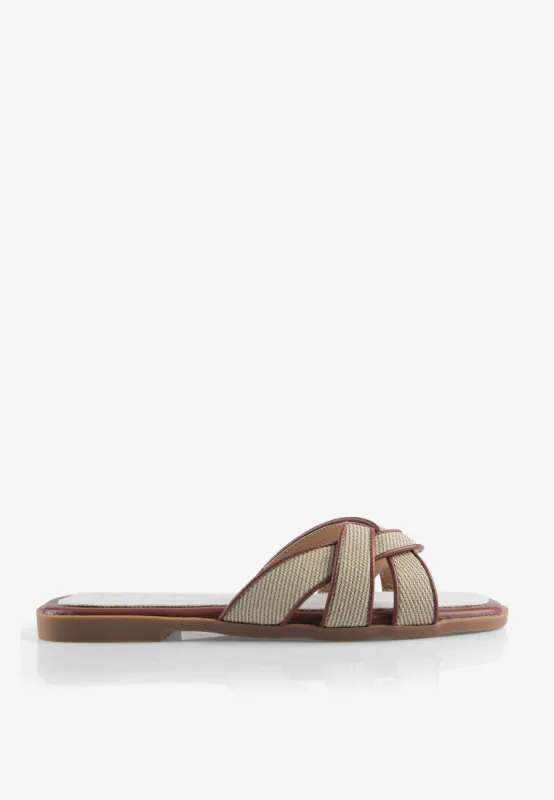 Kira Sandals in Camel sold by INPACA