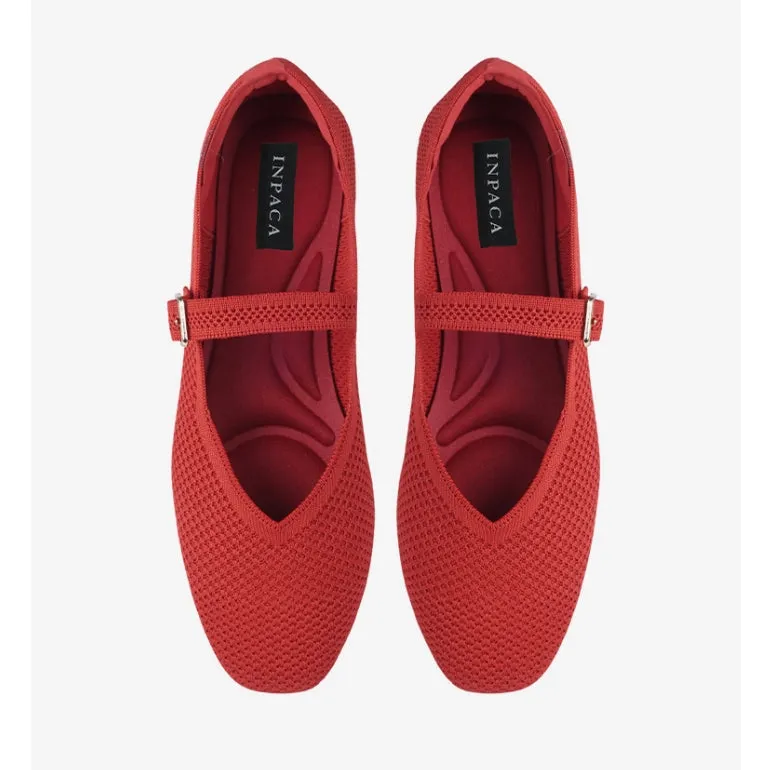 Maia Flatshoes in Red sold by INPACA product image thumbnail 3