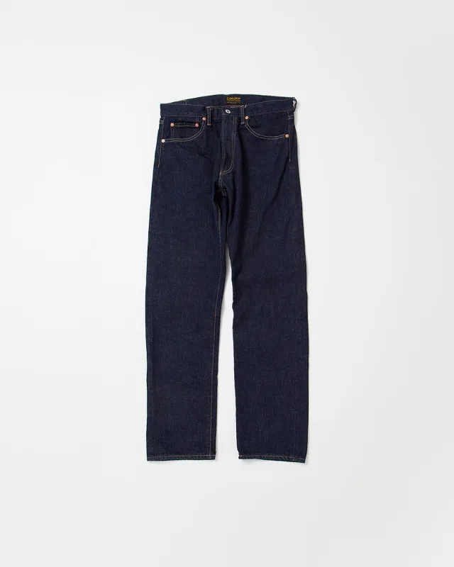 CP001・W01 5POCKET PANTS / Indigo Denim (Non-wash) sold by The Corona Utility