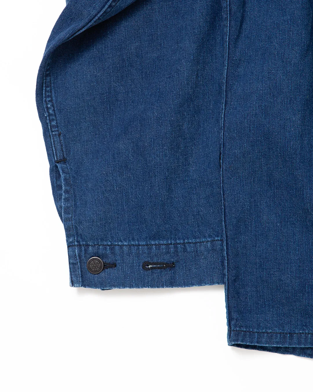 CSJ005 - N-3 JUMPER / Indigo Denim w/ Bio-wash sold by The Corona Utility product image thumbnail 3