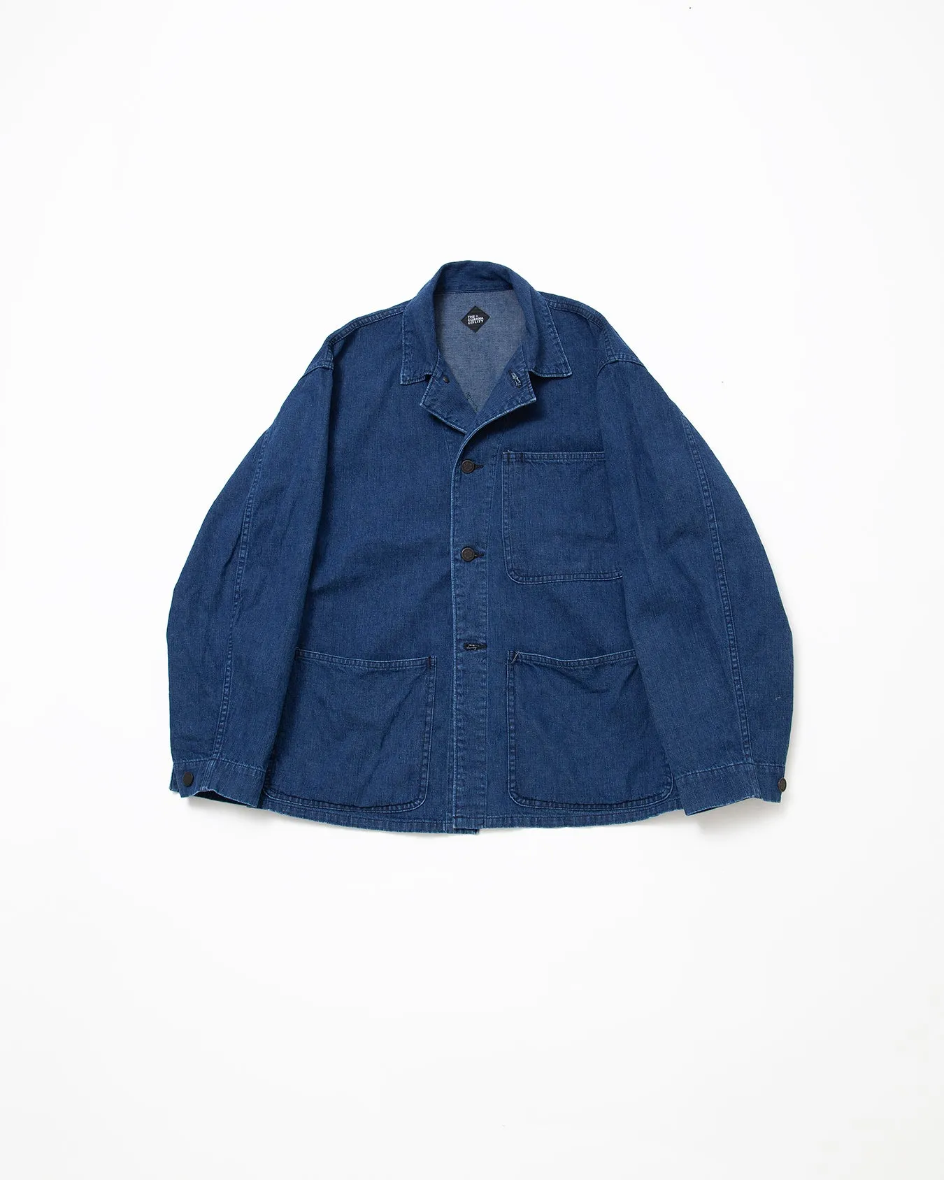 CSJ005 - N-3 JUMPER / Indigo Denim w/ Bio-wash sold by The Corona Utility