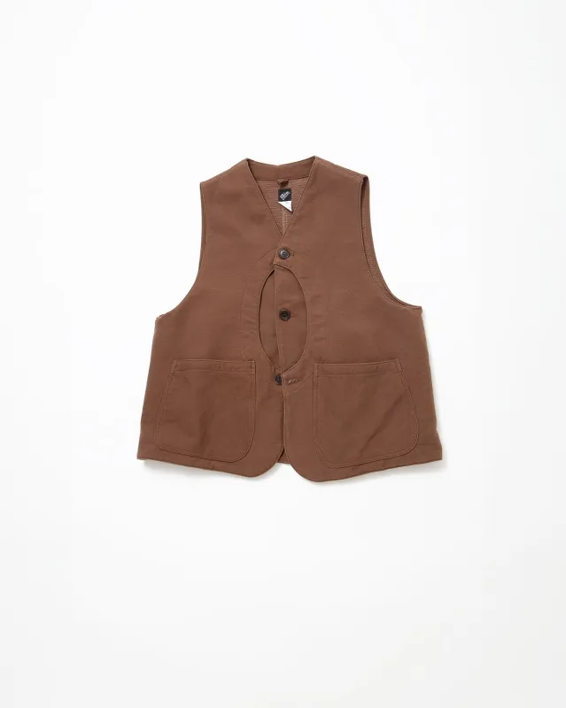CV002 - GAME VEST / Brown sold by The Corona Utility