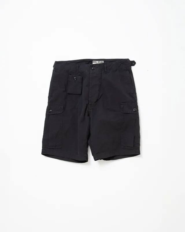 FP030 - a-1 clothing × FATIGUE SLACKS・ROYAL TAILOR・B.D.U SHORT SLACKS / Black sold by The Corona Utility
