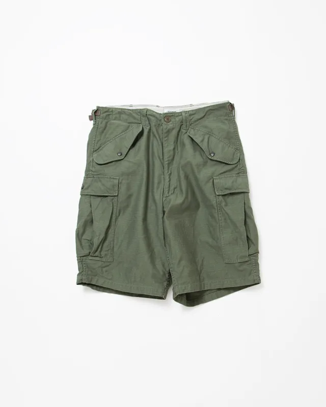 FP029・M-51 SHORT SLACKS / Light OG w/ Bio-wash sold by The Corona Utility