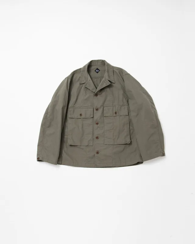 CS022・Navy Utility Jac Shirt / Olive Green made by The Corona Utility