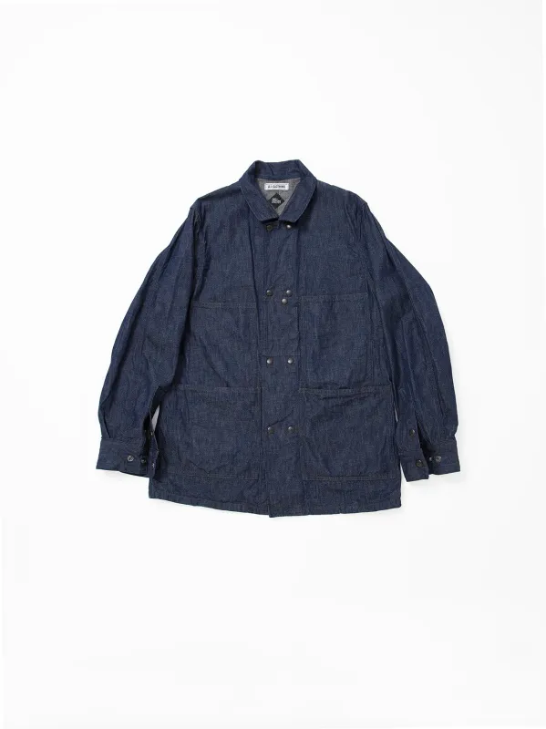A-1 CLOTHING × THE CORONA UTILITY - CJ123A-1・Cross Town Jacket / Indigo Denim sold by The Corona Utility