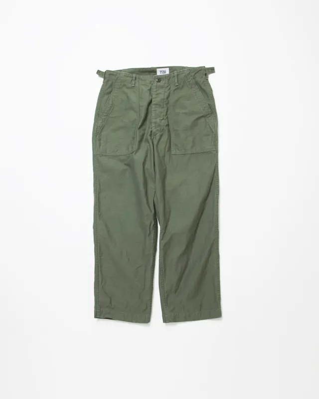 FP001・UTILITY SLACKS / Light OG w/ Bio-wash made by The Corona Utility