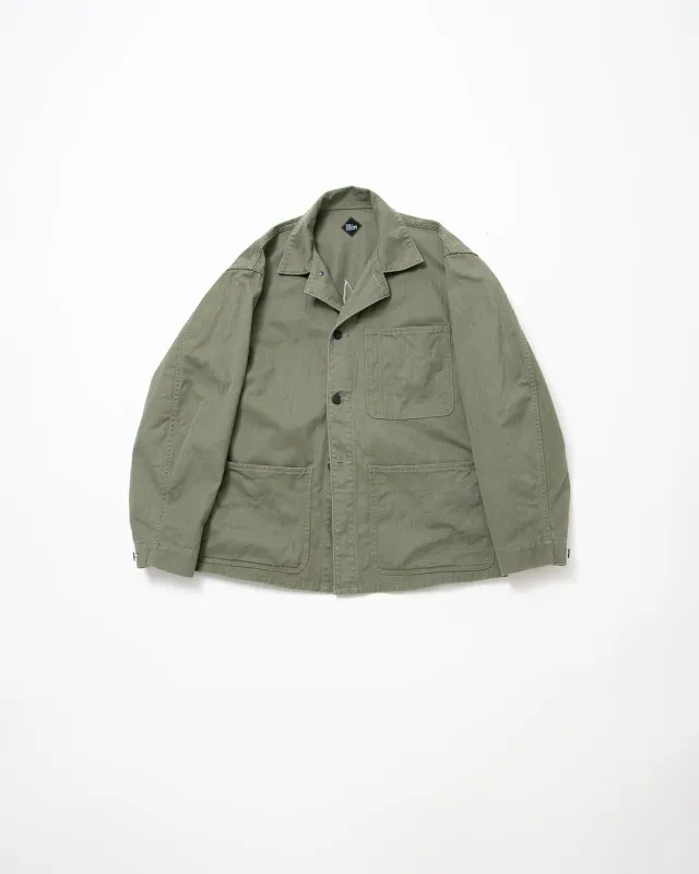 CSJ005 - N-3 JUMPER / Light OG w/ Bio-wash made by The Corona Utility