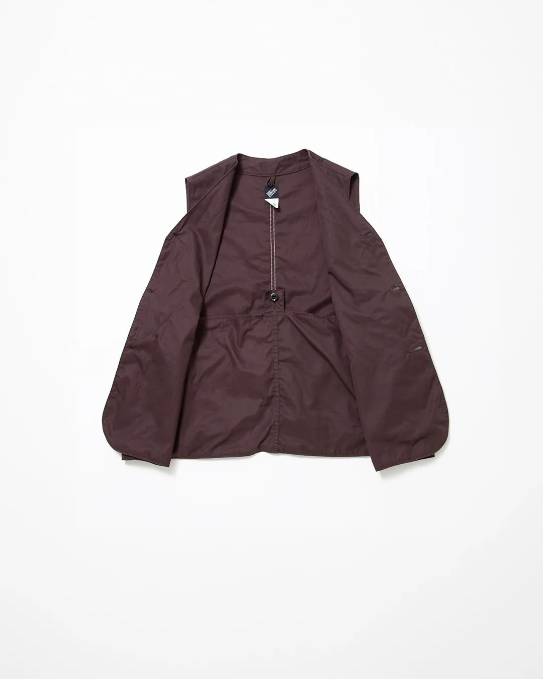 CV002 - CORONA・GAME VEST / Dark Brown sold by The Corona Utility product image thumbnail 5