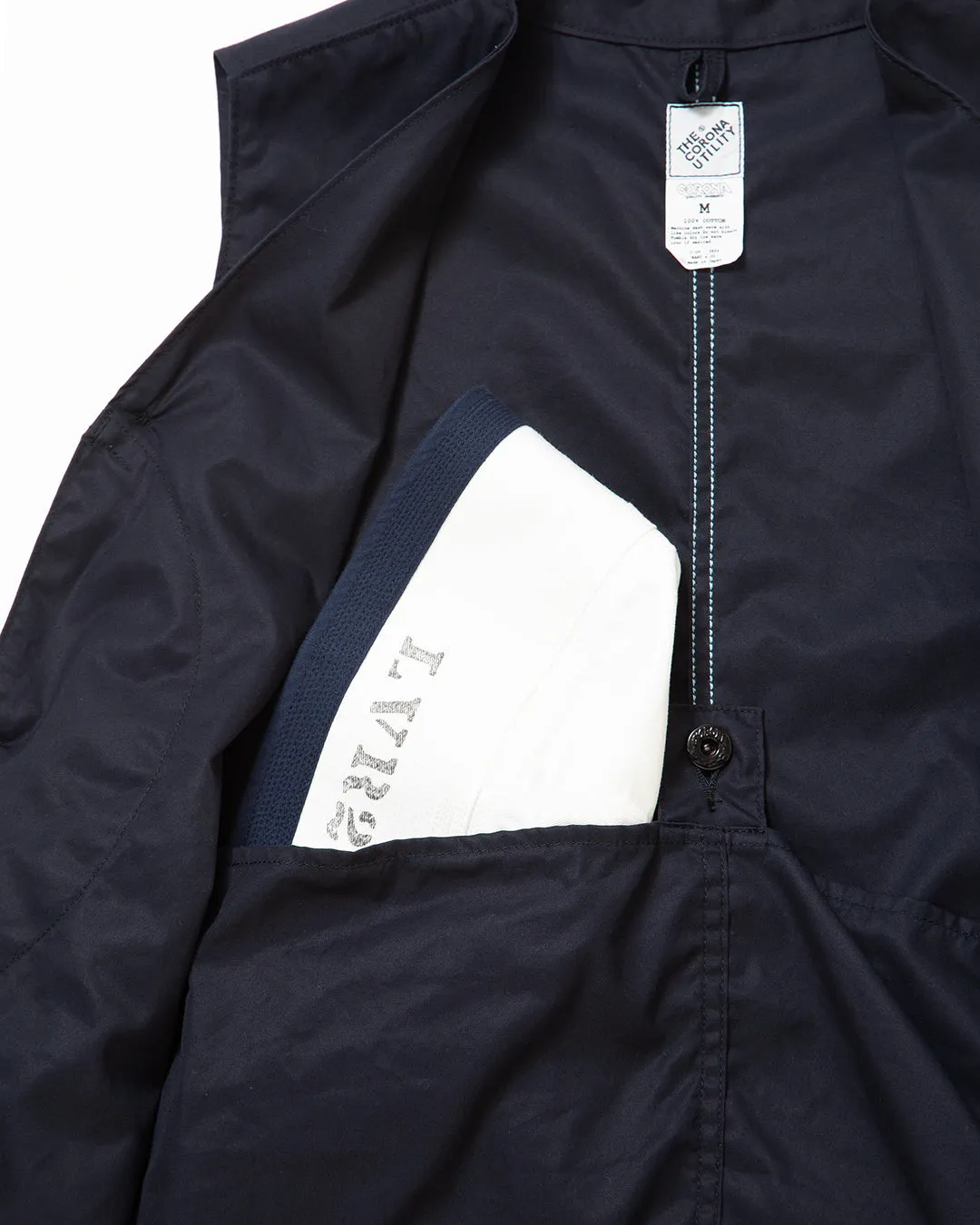 CV002 - CORONA・GAME VEST / Midnight Navy sold by The Corona Utility product image thumbnail 4