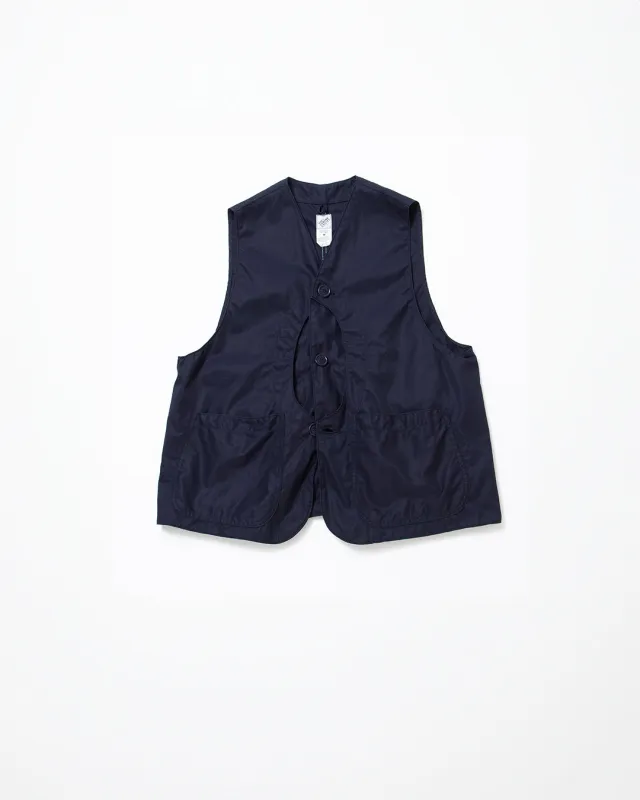 CV002 - CORONA・GAME VEST / Midnight Navy made by The Corona Utility