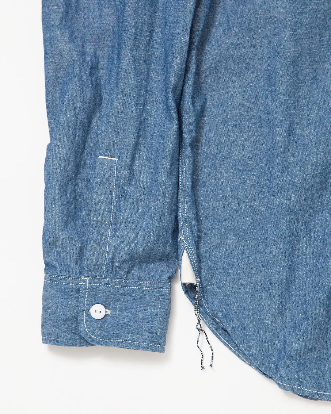 CS001 - NAVY 1POCKET SHIRT / Blue Chambray sold by The Corona Utility product image thumbnail 3