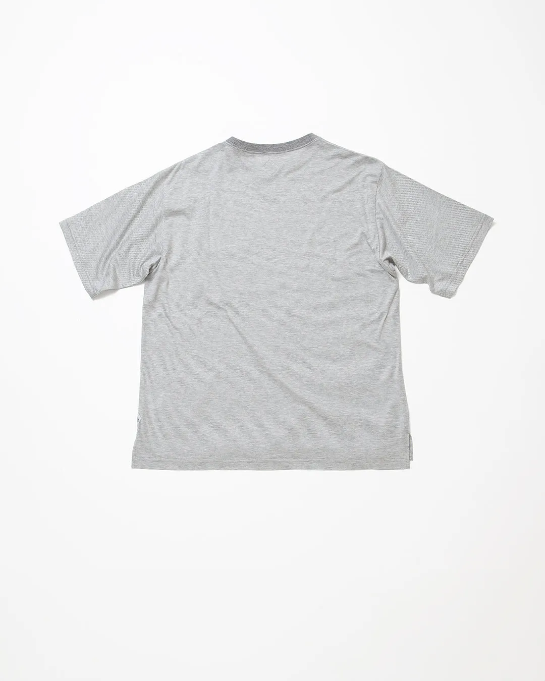 CC010 - BASIC POCKET TEE / Top Grey × White sold by The Corona Utility product image thumbnail 2
