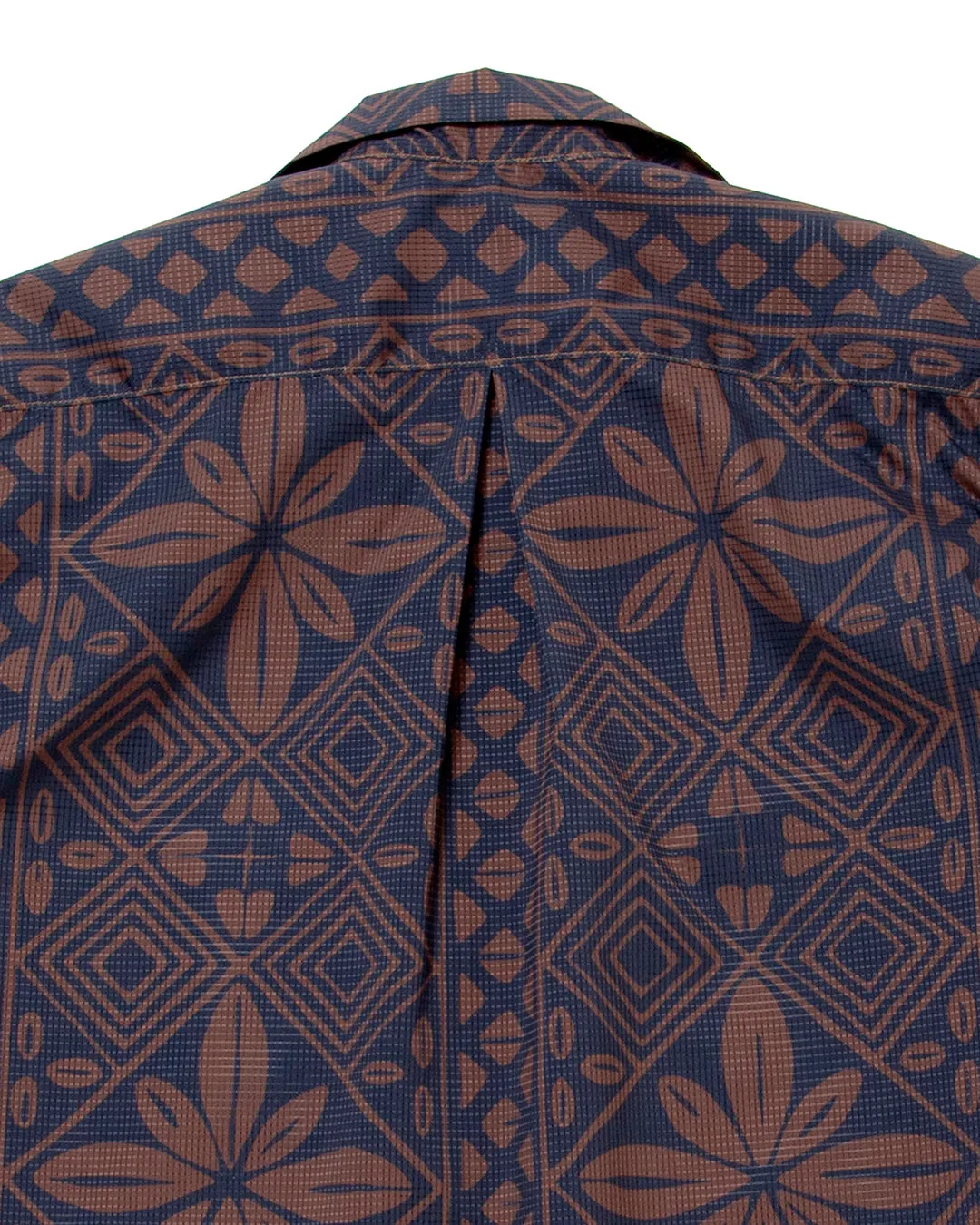 CS097 - FRENCH CAFE SHIRT S/S / Charcoal Grey × Brown sold by The Corona Utility product image thumbnail 4