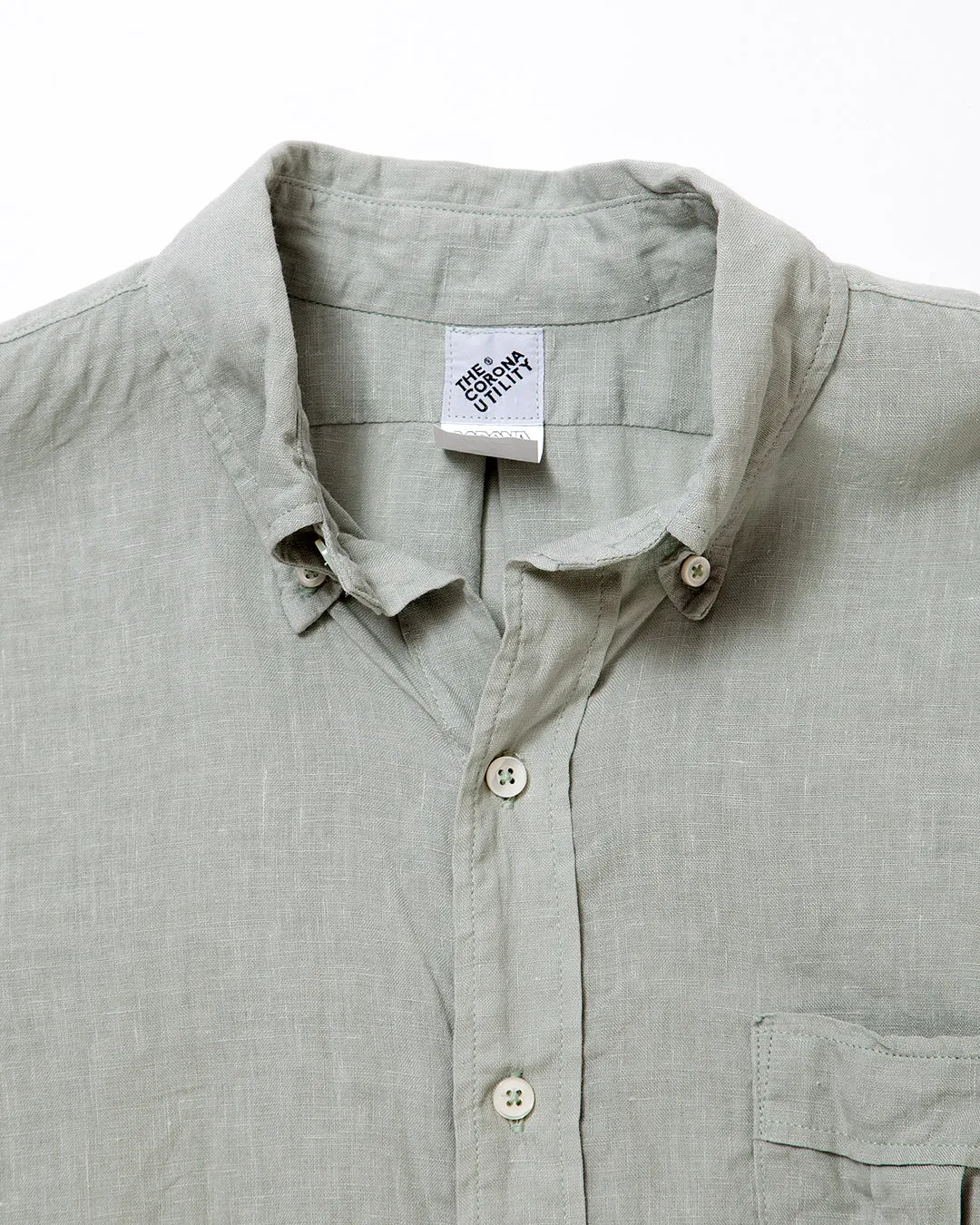 CS005S - W.C.W SHIRT PULLOVER S/S / Mint Grey sold by The Corona Utility product image thumbnail 3