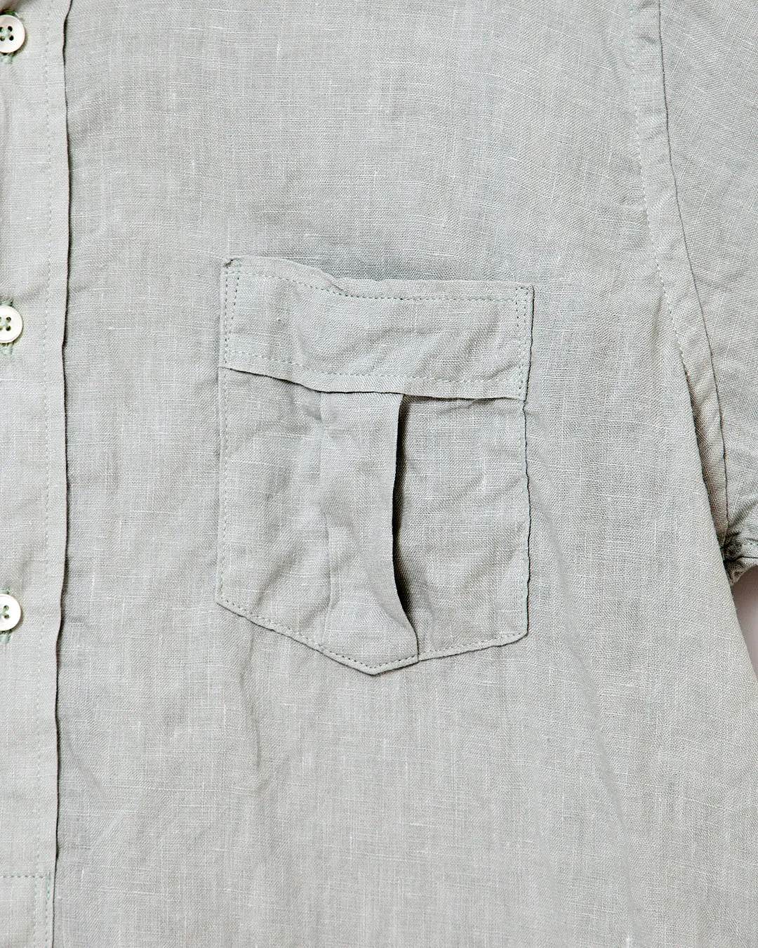 CS005S - W.C.W SHIRT PULLOVER S/S / Mint Grey sold by The Corona Utility product image thumbnail 4