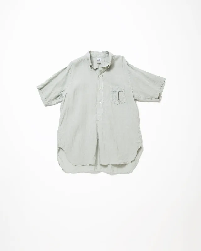 CS005S - W.C.W SHIRT PULLOVER S/S / Mint Grey made by The Corona Utility