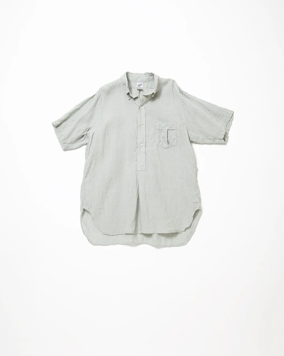 CS005S - W.C.W SHIRT PULLOVER S/S / Mint Grey sold by The Corona Utility