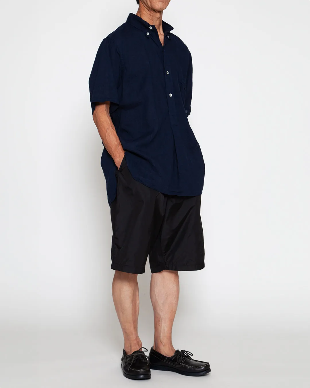 CS005S - W.C.W SHIRT PULLOVER S/S / Navy sold by The Corona Utility product image thumbnail 5
