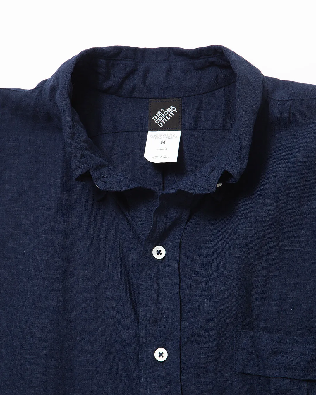 CS005S - W.C.W SHIRT PULLOVER S/S / Navy sold by The Corona Utility product image thumbnail 3