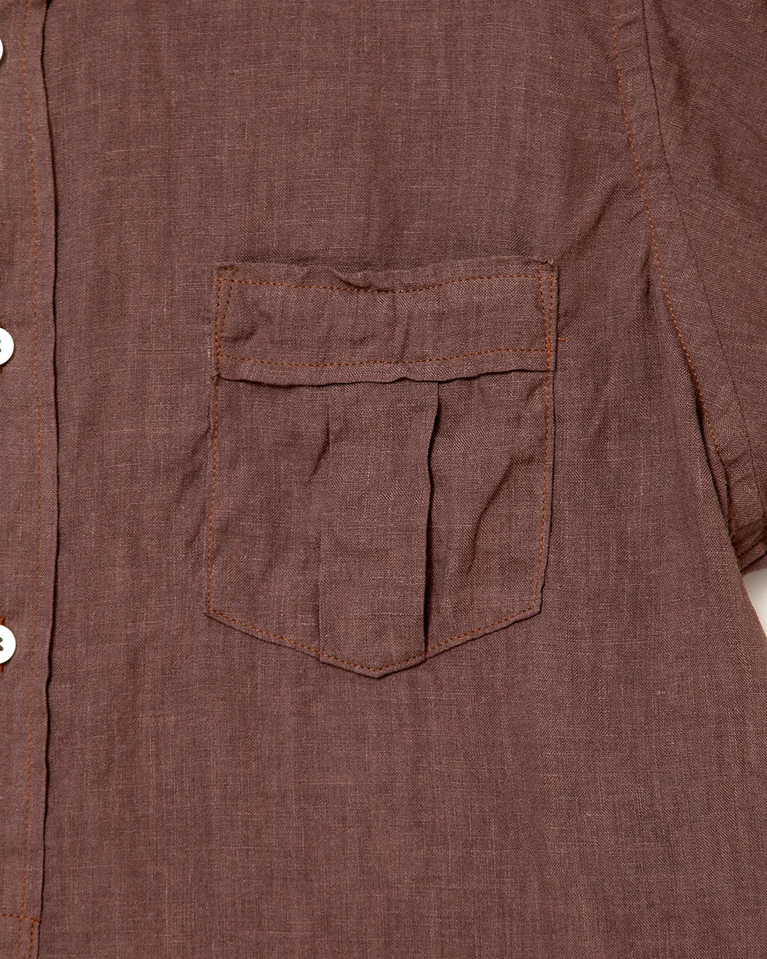 CS005S - W.C.W SHIRT PULLOVER S/S / Brown sold by The Corona Utility product image thumbnail 4