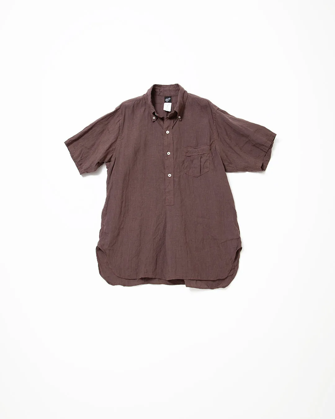 CS005S - W.C.W SHIRT PULLOVER S/S / Brown sold by The Corona Utility