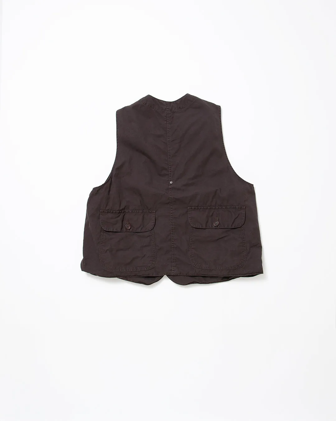 CV002 - CORONA・GAME VEST / Chocolate Brown w/ Bio-wash sold by The Corona Utility product image thumbnail 2