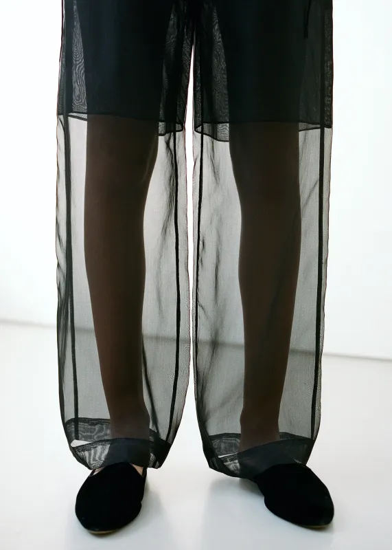 OSTIE organza pants made by Le Kasha