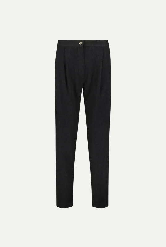 URI cashmere pant Tissu de cachemire made by Le Kasha