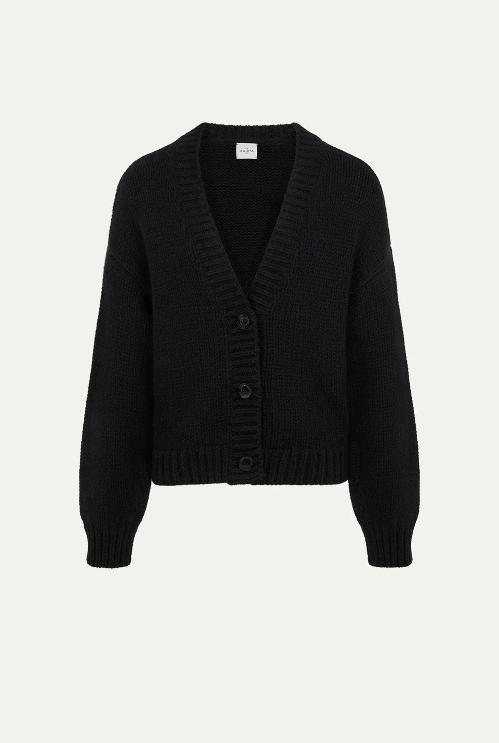 KAMAL cashmere chunky cardigan sold by Le Kasha product image thumbnail 3