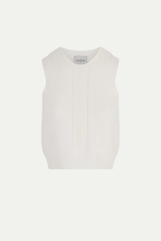 SIERRE cashmere top sold by Le Kasha