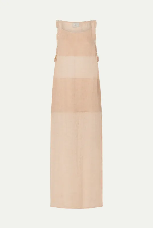 AFIYAH linen dress sold by Le Kasha