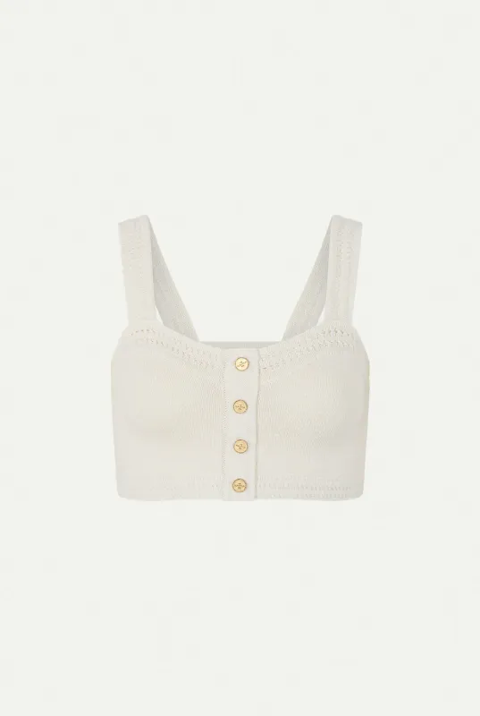 INEIBA linen crochet bra made by Le Kasha