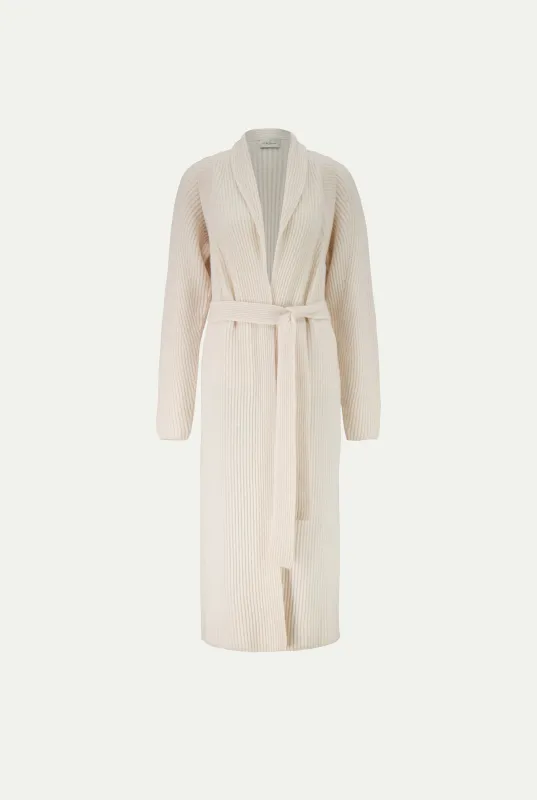 VALENCE cashmere long cardigan made by Le Kasha