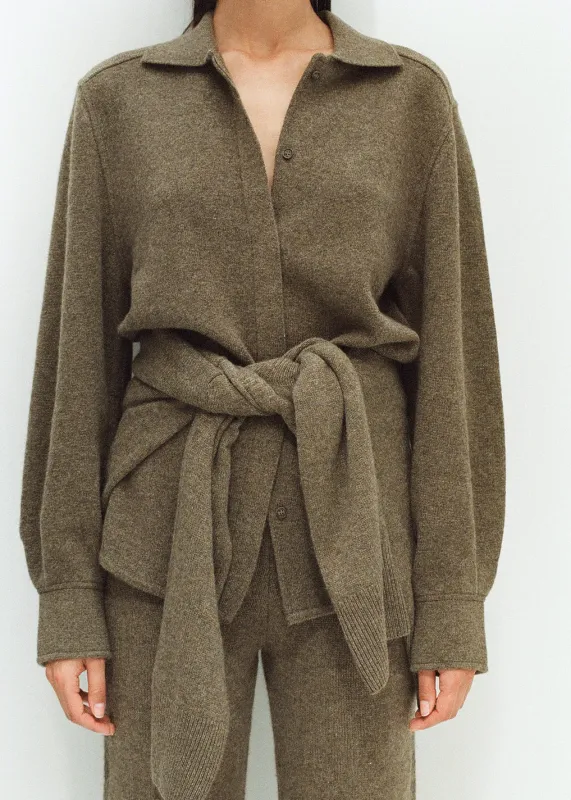 KIEV cashmere shirt made by Le Kasha