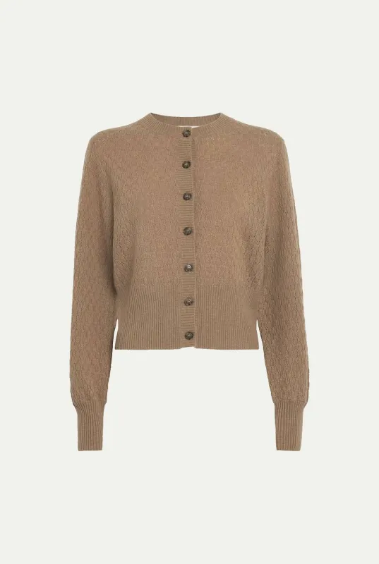 GAYA cashmere cardigan made by Le Kasha