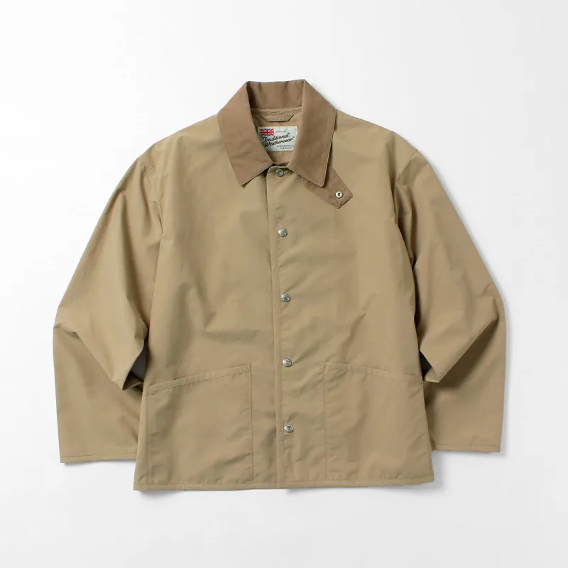 TRADITIONAL WEATHERWEAR / WAVERLY STUDS Lightweight Polyester Taffeta Jacket made by Haku Clothing