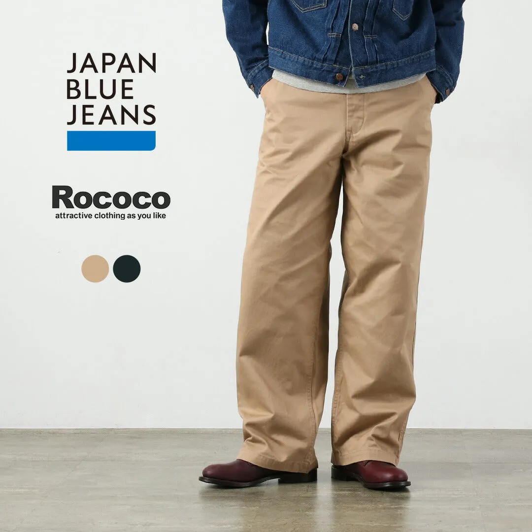 JAPAN BLUE JEANS / Premium High Count Wide Chino Pants sold by Haku Clothing product image thumbnail 4